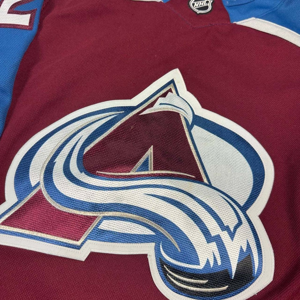 NHL Colorado Avalanche Hockey Jersey Youth L/XL Burgundy Blue Embroidered Logo - Picture 6 of 14